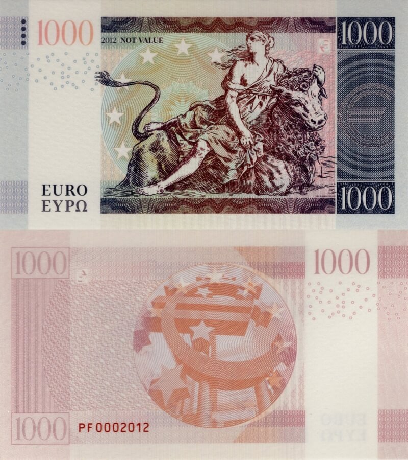 Falzum 1000 euro PF2012