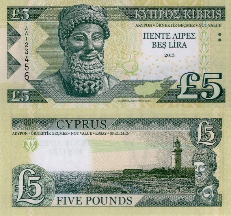 5 pounds Cyprus