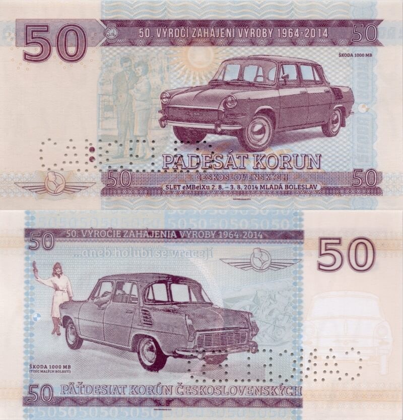50 korun Československých