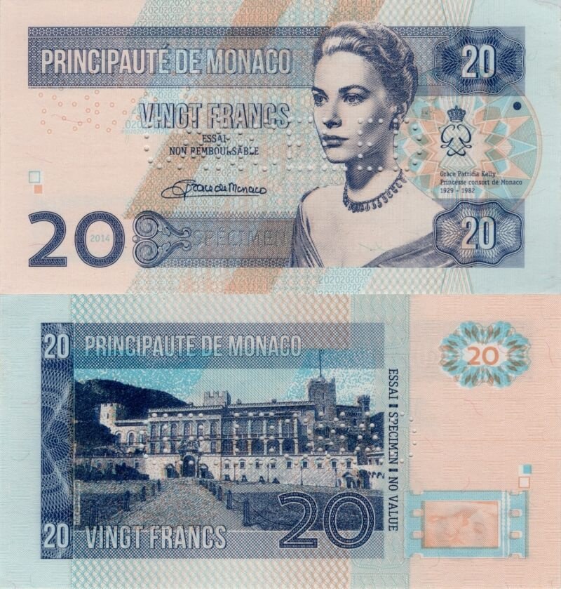 20 francs Monaco