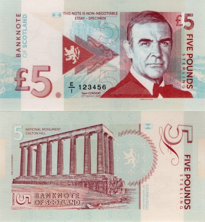 5 pounds Scotland