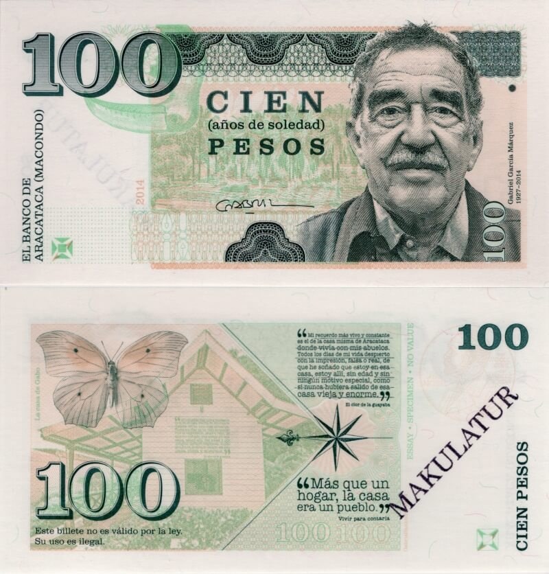 100 pesos Macondo