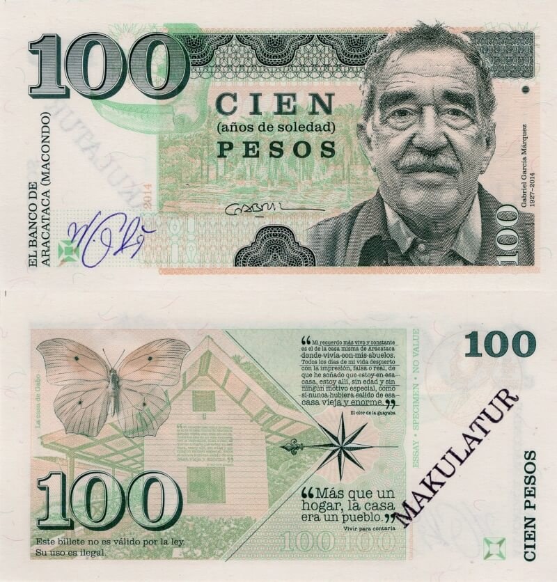 100 pesos Macondo