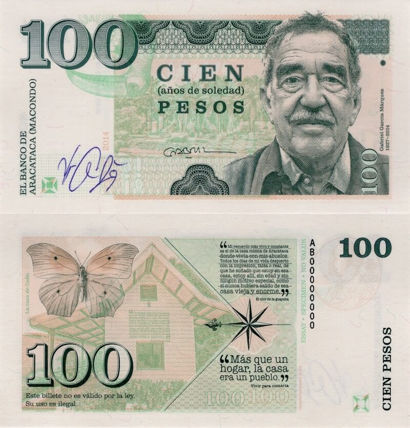 100 pesos Macondo