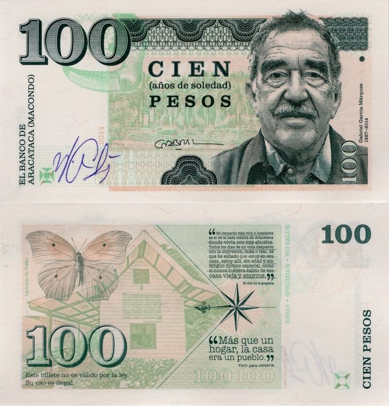 100 pesos Macondo