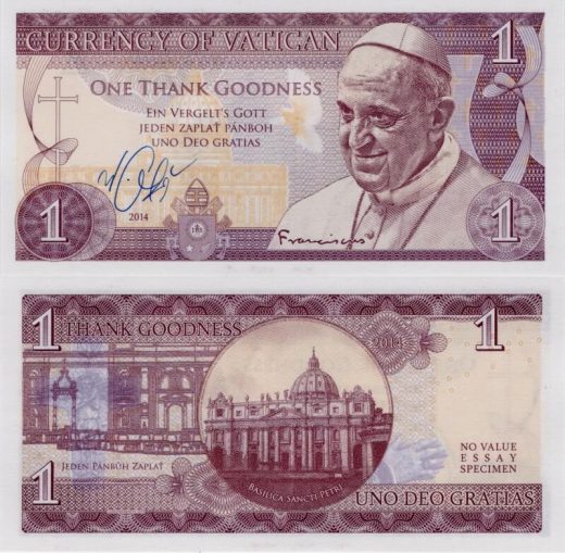 1 thank goodness Vatican