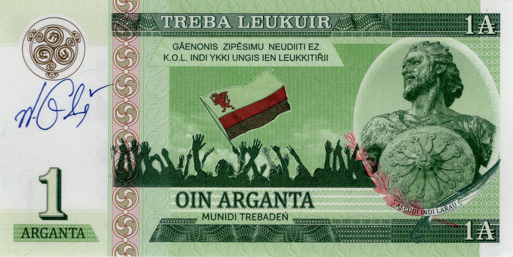 1 Arganta - zadní strana