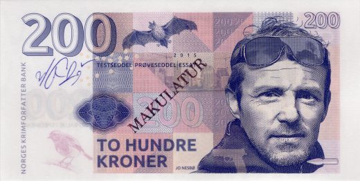 200 crown Norway Jo Nesbo