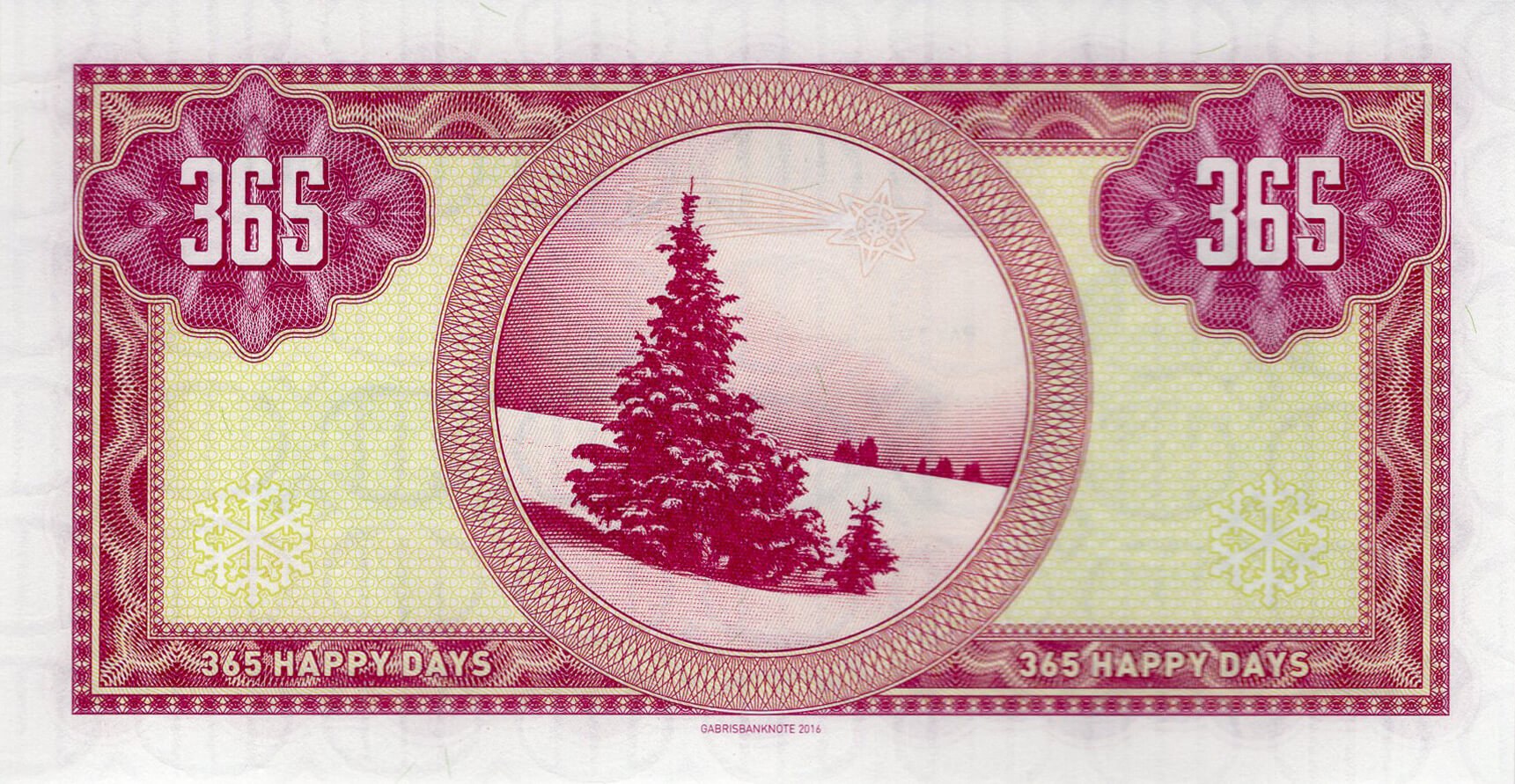 365 days 2016 - zadní strana