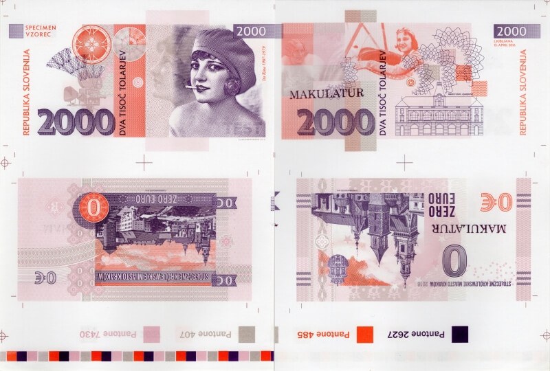 Aršík 2000 Tolar Slovenija / 0 € Krakow 2016