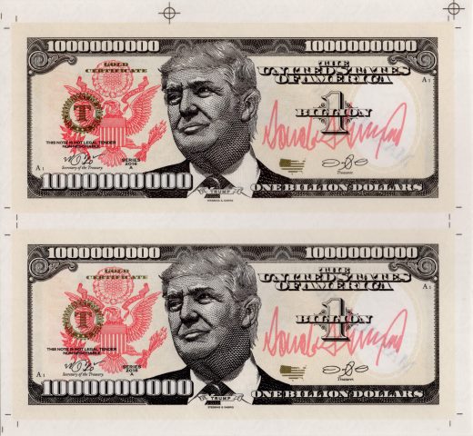 Aršík 1 Billion Trump