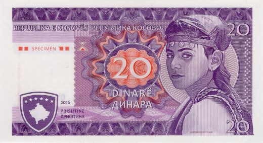 20 dinara Kosovo