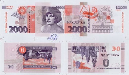 Aršík 2000 tolar Slovenija / 0 Euro