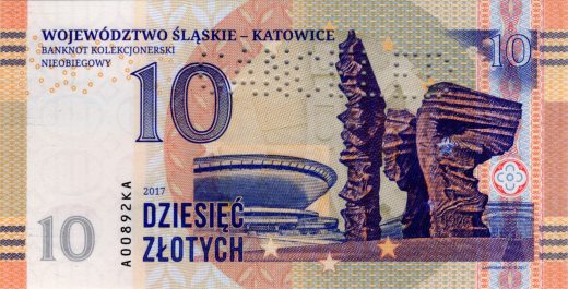 10 złotych Katowice / Poland