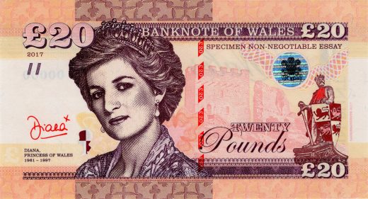 20 pounds Wales