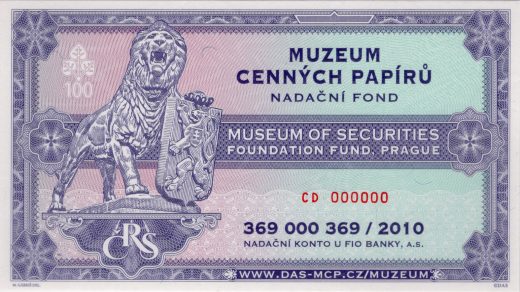 MCP nadační fond 100 let CSR, fialová verze