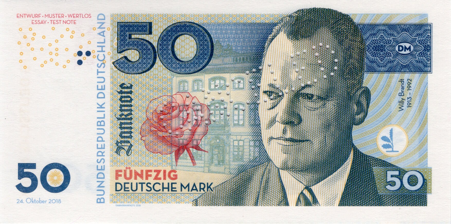 50 mark Germany - přední strana