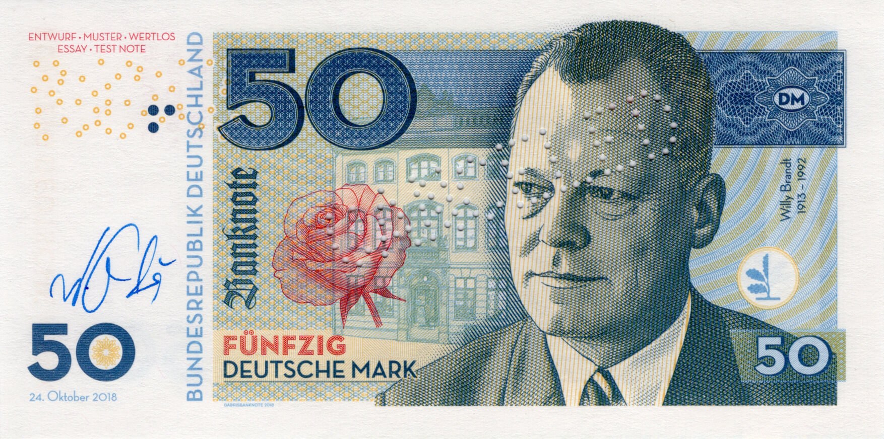 50 mark Germany - přední strana