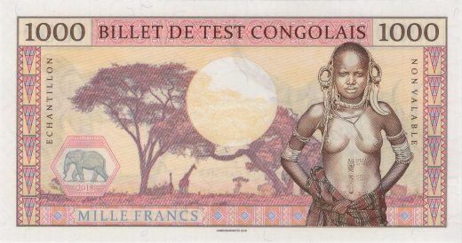 1000 francs Congo