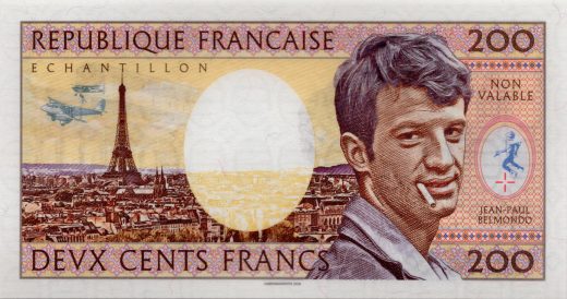 200 francs J. P. Belmondo