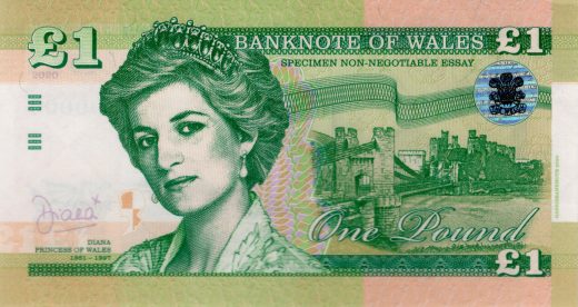 1 pound Wales