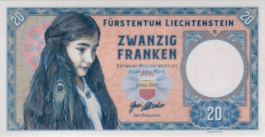 20 franken Liechtenstein
