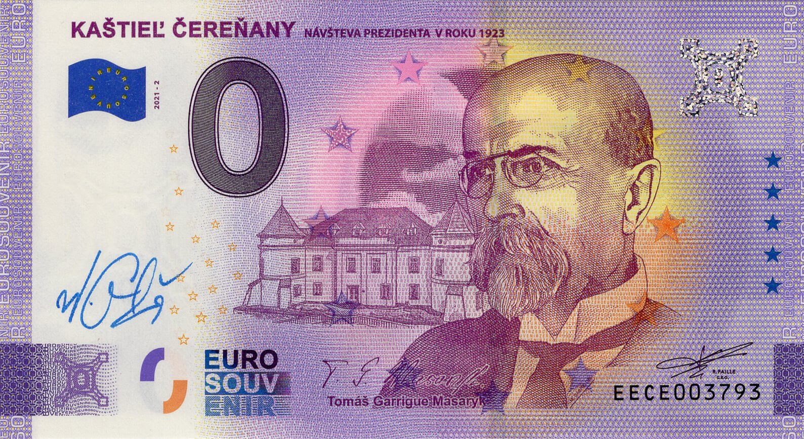 0 € Čereňany - přední strana