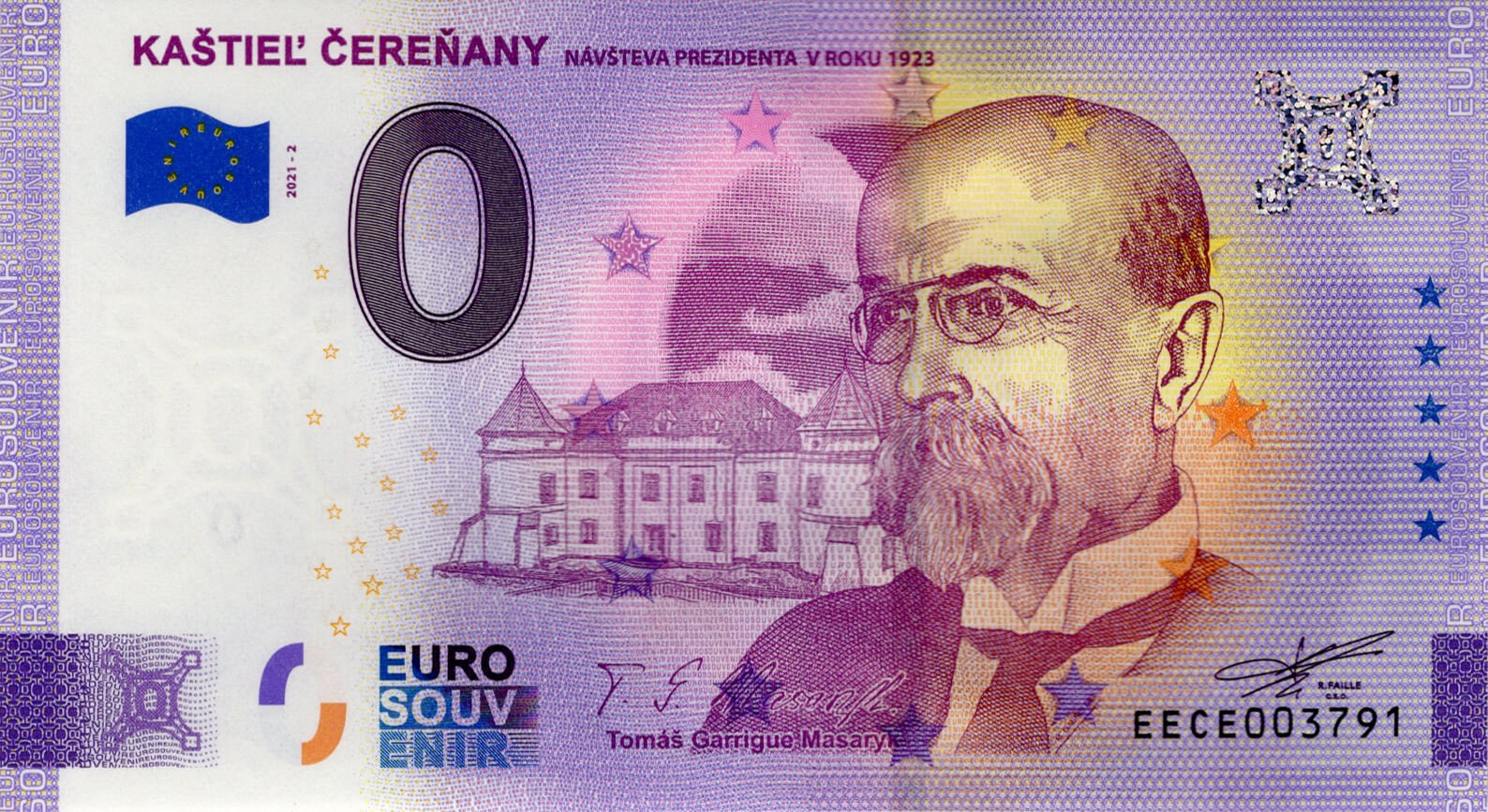 0 € Čereňany - přední strana