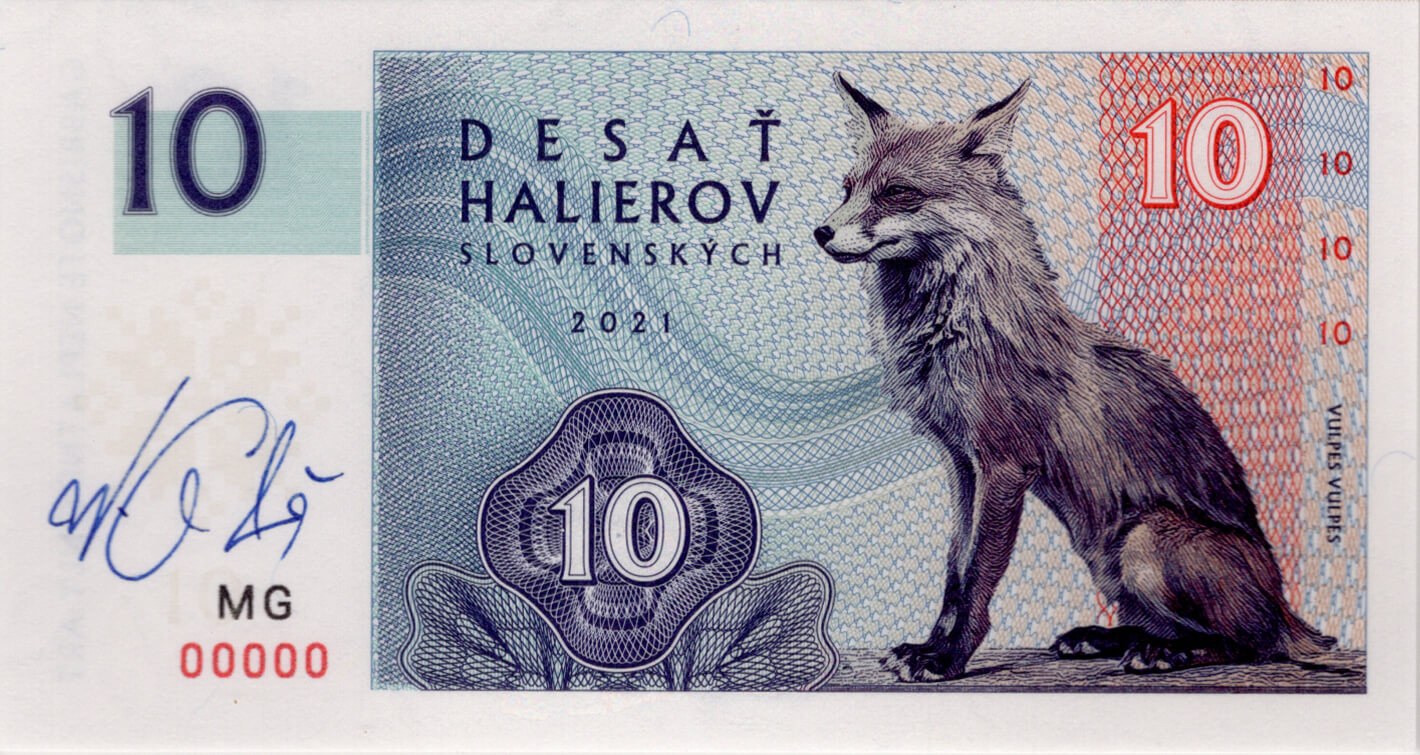 10 Halierov 2021 - přední strana