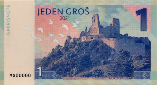 1 Groš SK hrady