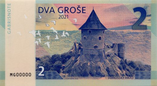 2 Groše SK hrady