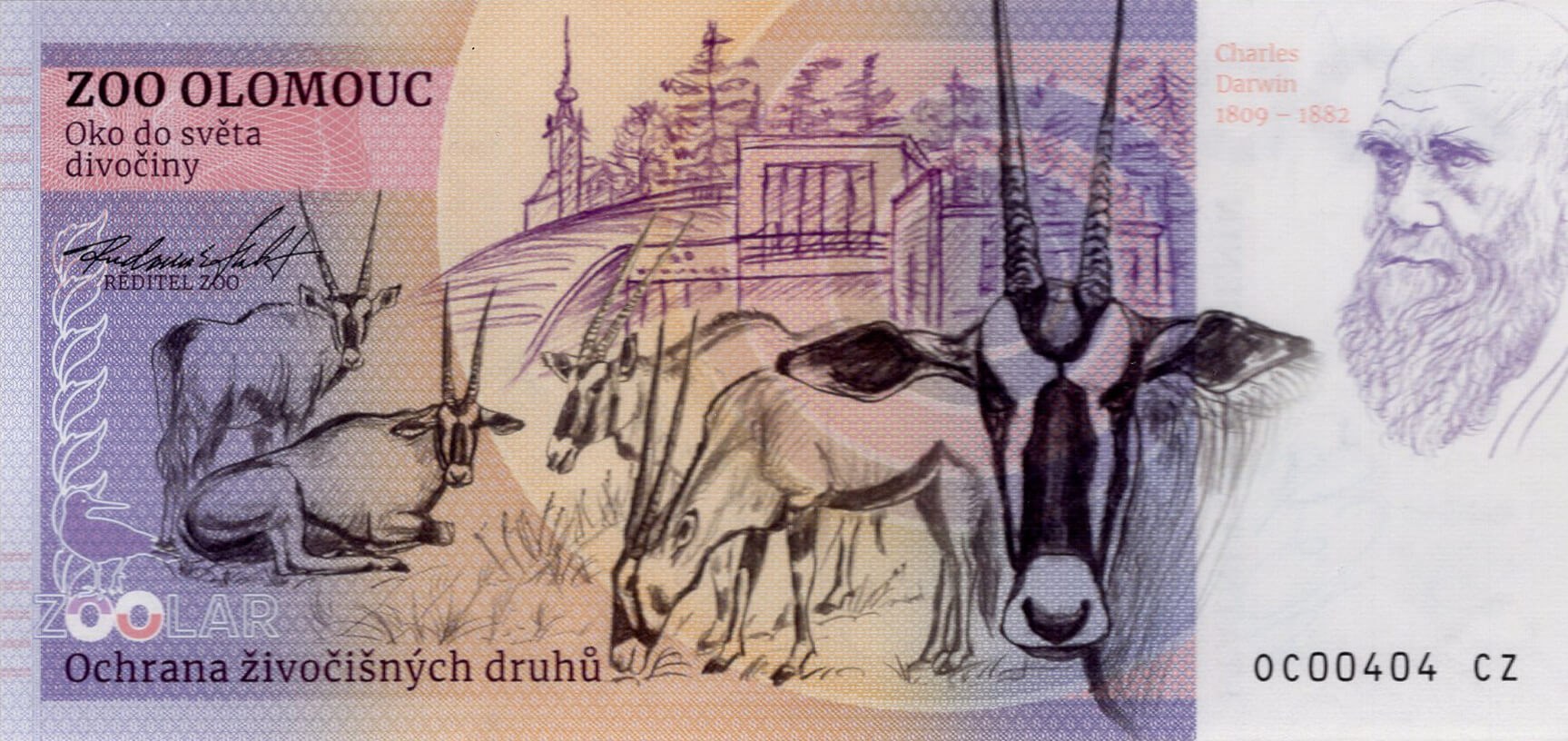 170 Panda červená - zadní strana