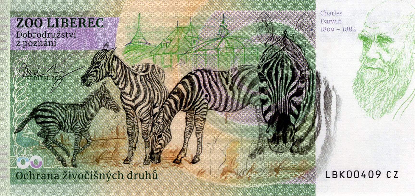 110 Krajta zelená - zadní strana