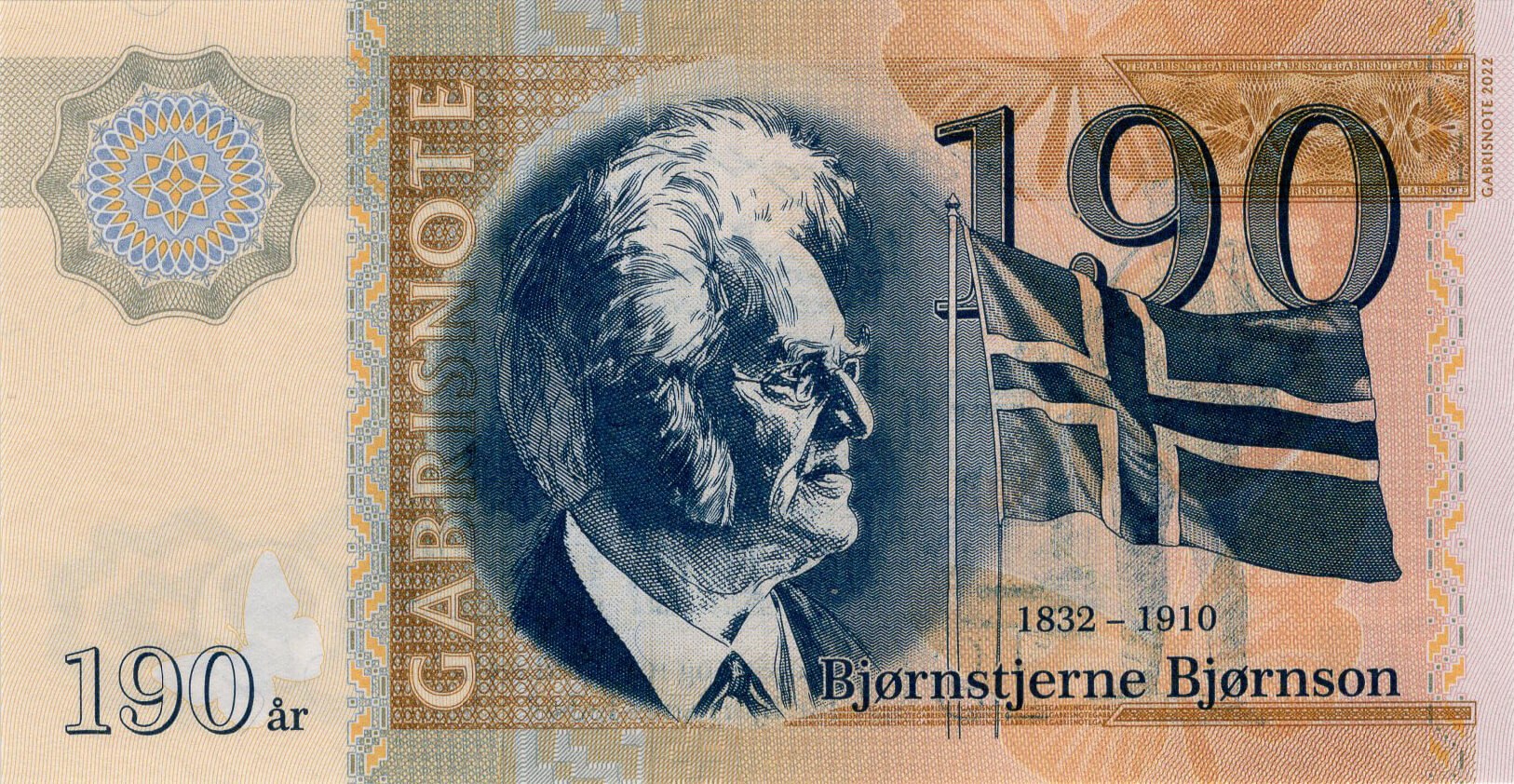 190 år - přední strana
