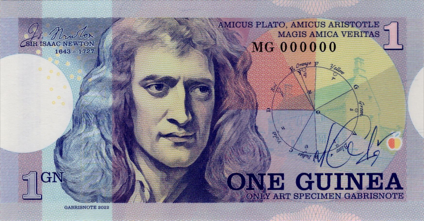 1 Guinea / 21 Shillings - přední strana