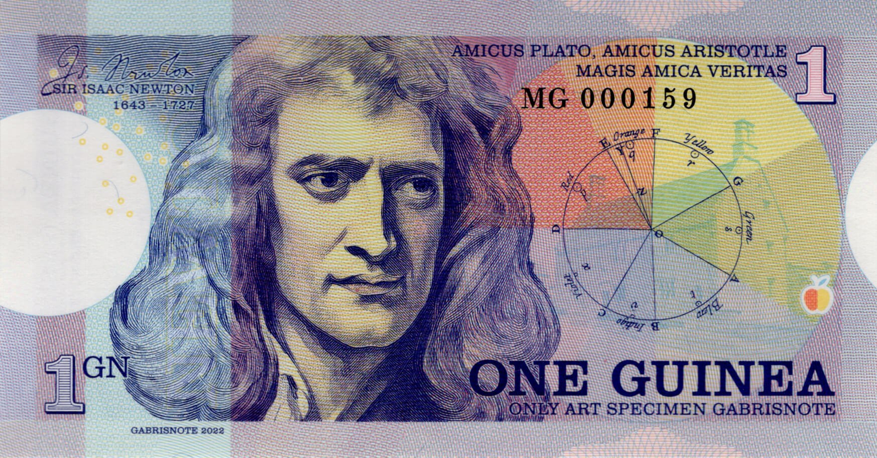 1 Guinea / 21 Shillings - přední strana
