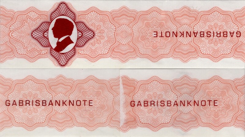 Gabrisbanknote páska