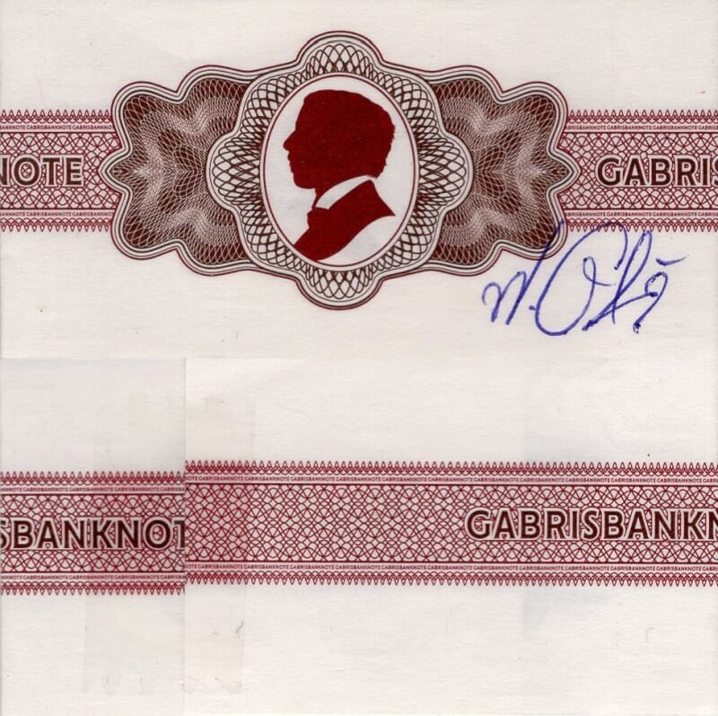 Gabrisbanknote páska