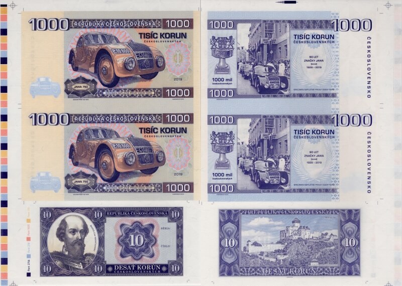 Arch 1000 korun / 10 Korún