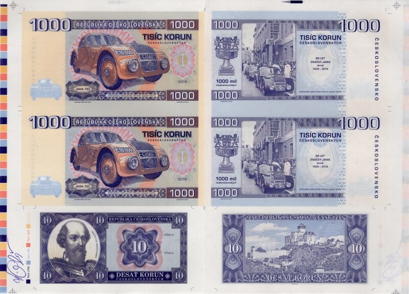 Arch 1000 korun / 10 Korún