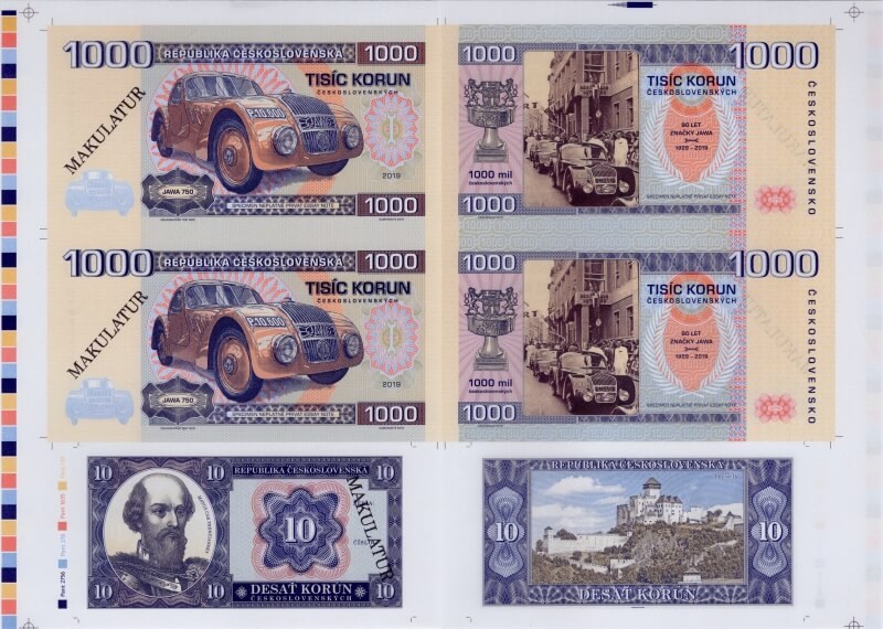 Arch 1000 korun / 10 Korún