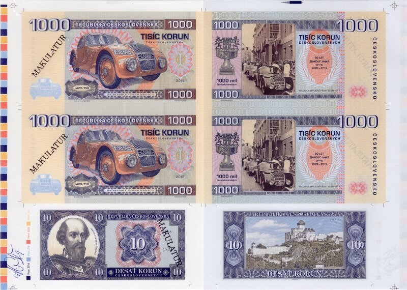 Arch 1000 korun / 10 Korún