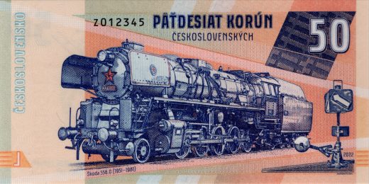 50 korún Škoda 556.0