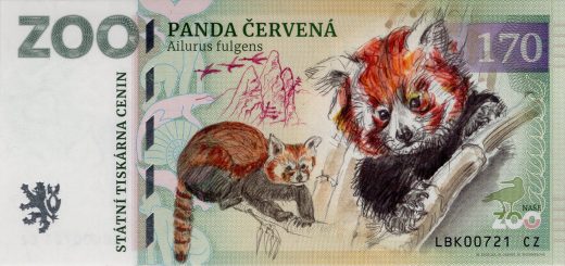 170 Panda červená