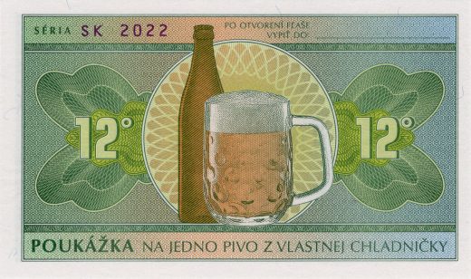 Poukázka na 1 pivo 12°