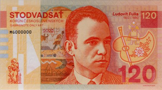 120 korún L. Fulla