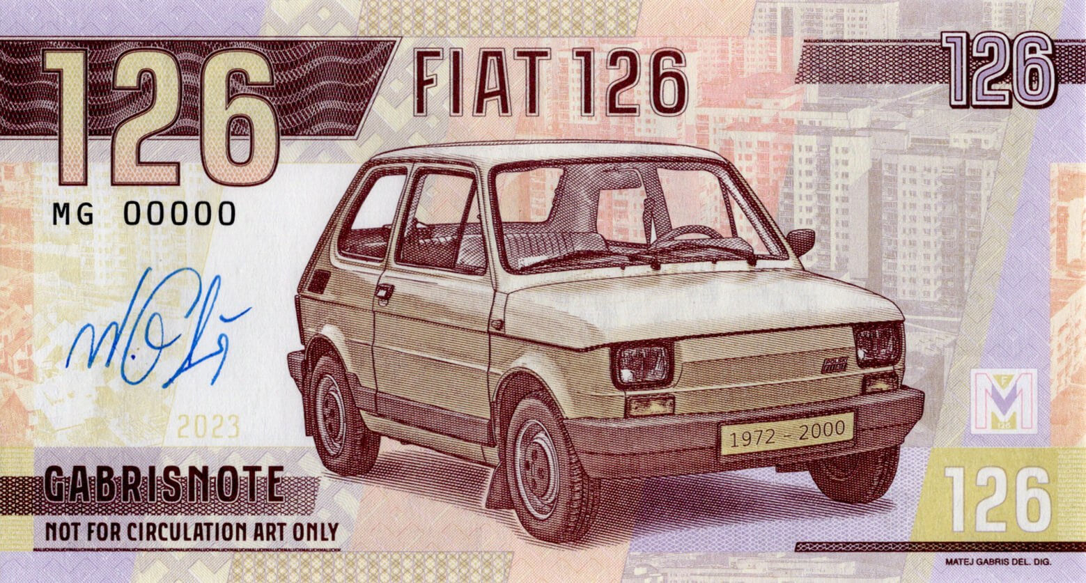 126 Fiat - přední strana