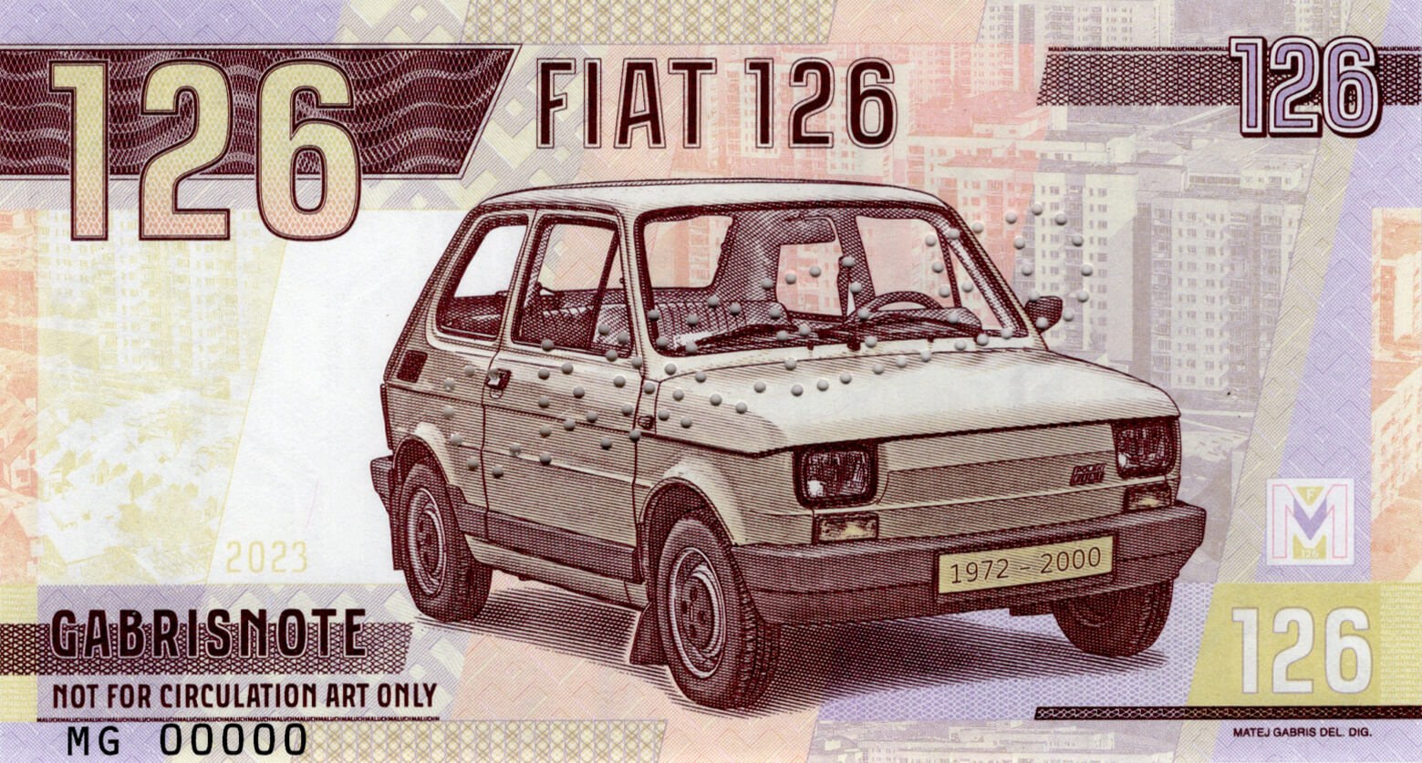126 Fiat - přední strana
