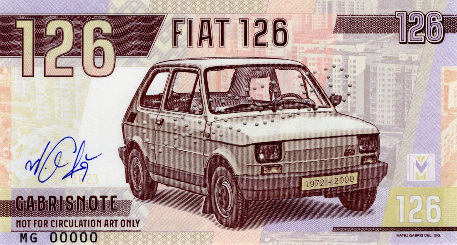 126 Fiat - přední strana