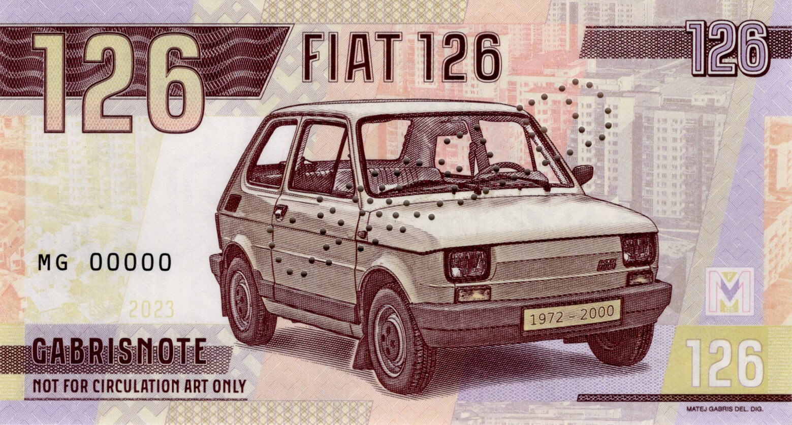 126 Fiat - přední strana